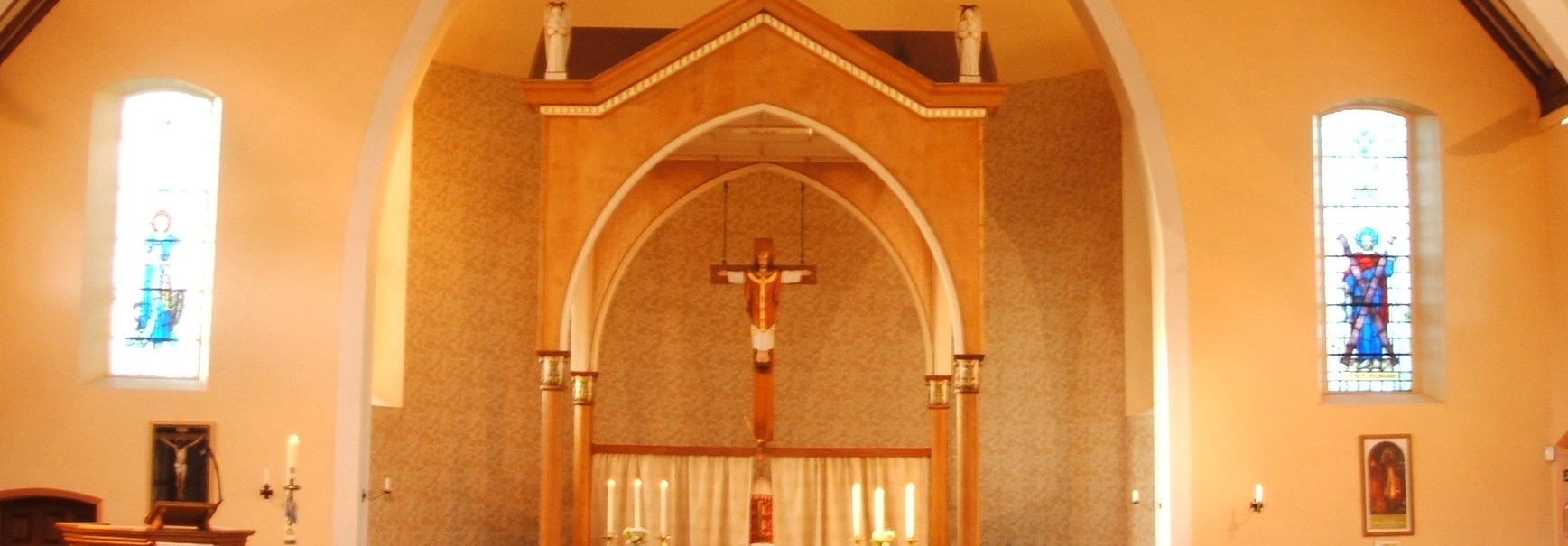 St Wulstan's Church, interior